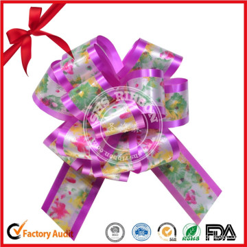 Cheap Polypropylene Gift Ribbon Pull Bow for Party Decoration